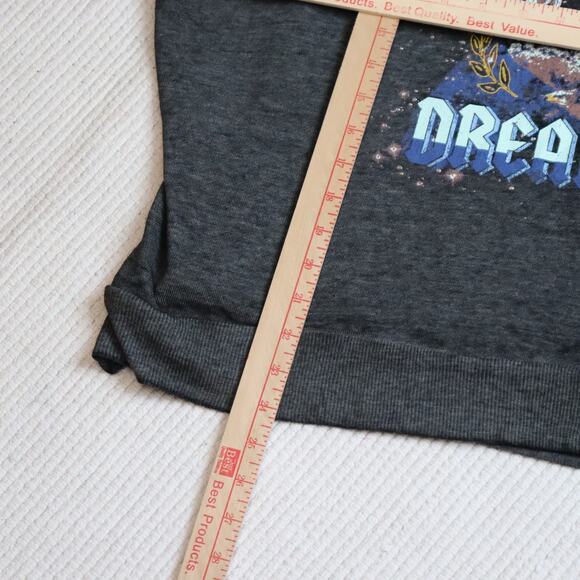 Arizona Jean Co. Lace-Up Graphic Sweatshirt | XL | “Invincible Dreamer” Pullover - Picture 4 of 6